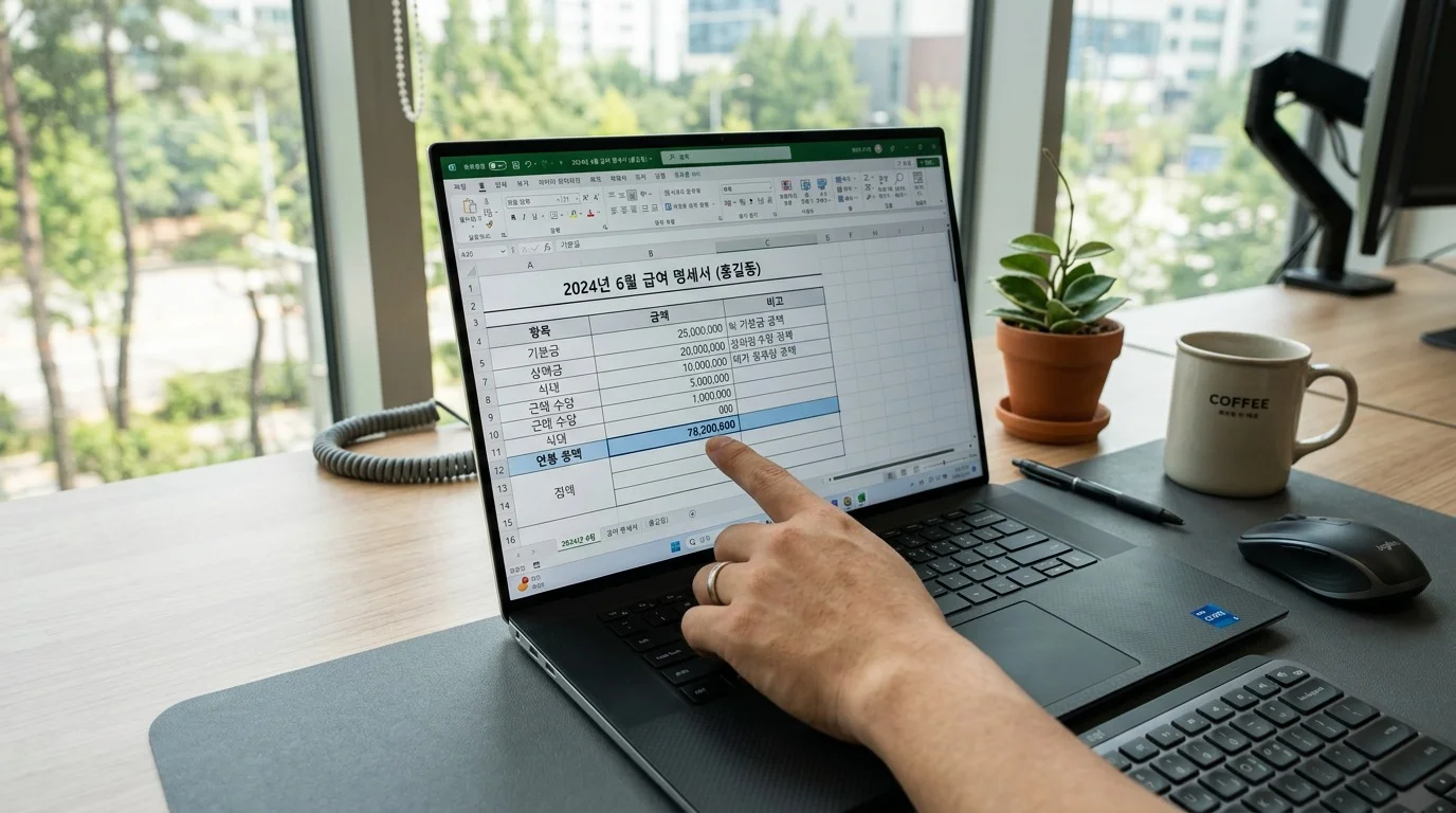 IT 개발자 연봉 실수령액