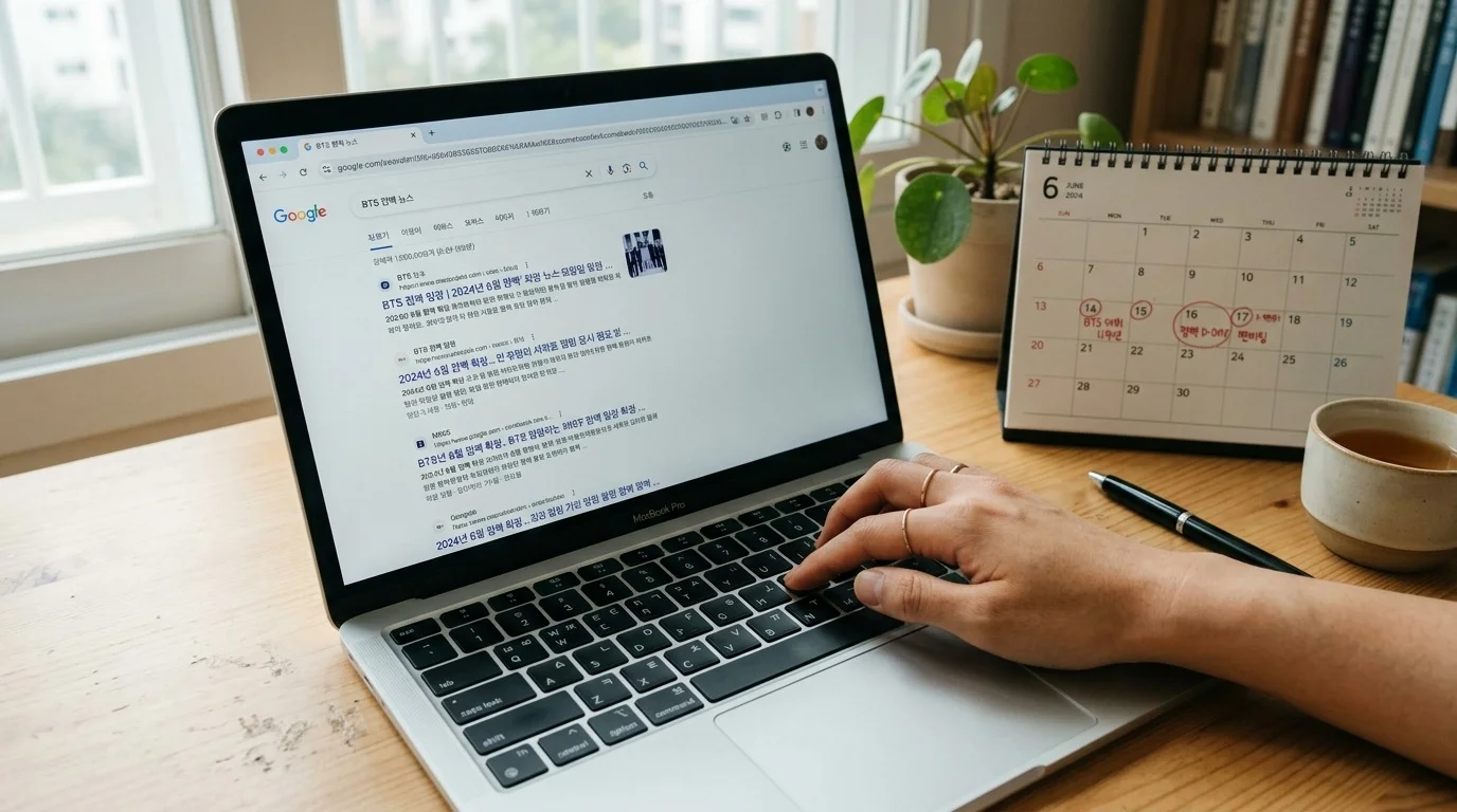 BTS 컴백 일정