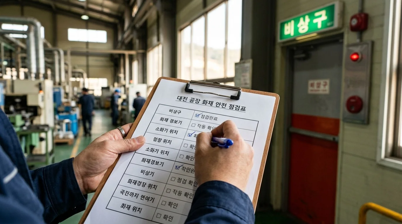 대전 공장 화재