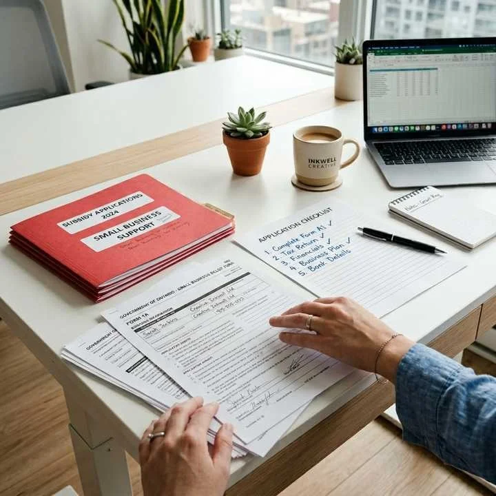 소상공인 정부지원금 신청 서류 준비물