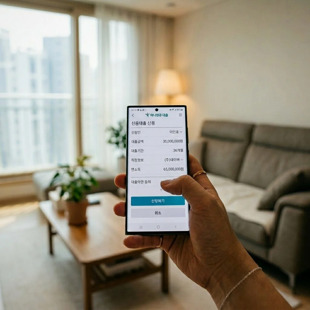 가계대출 총량규제 한도 확인