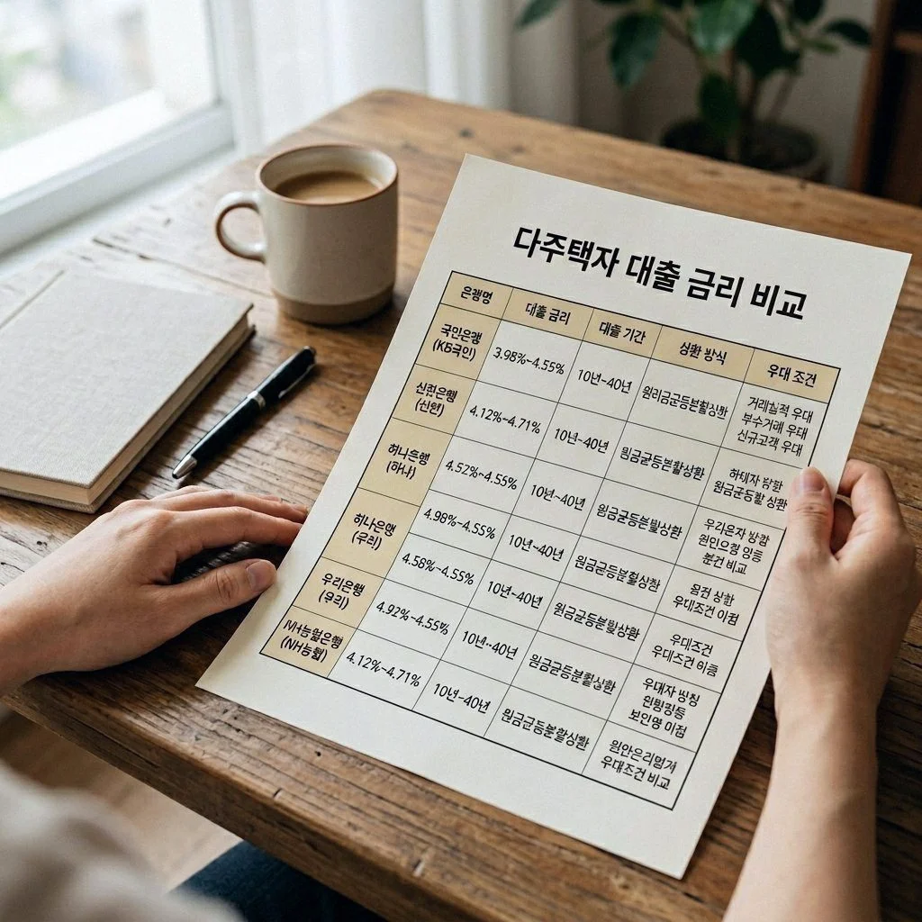 다주택자 대출 갈아타기 방법 비교