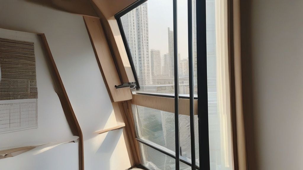 따뜻한 실내에서 창밖을 보며 차를 마시고 있는 한국인 여성