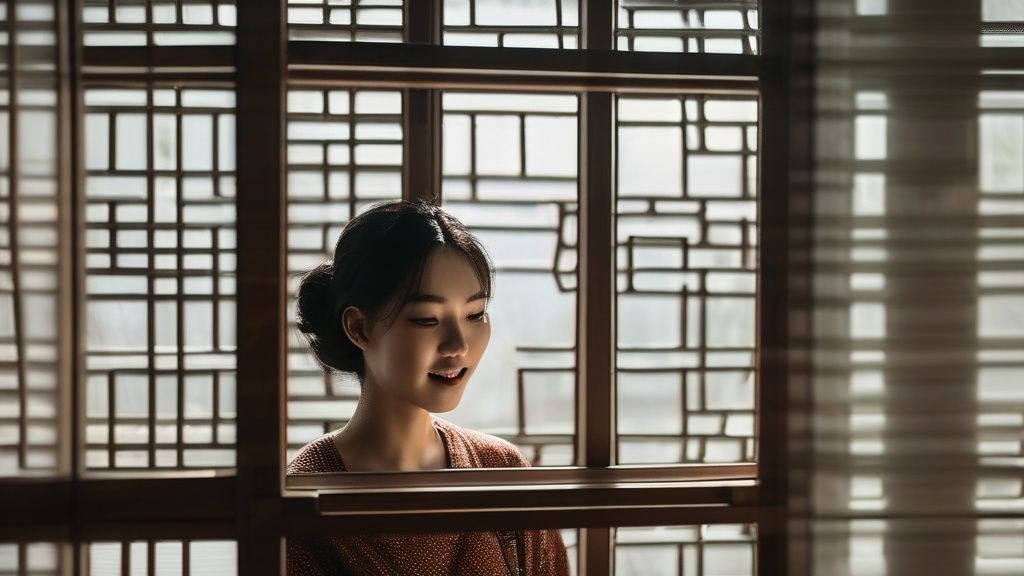 한국 노년층 부부가 건강검진 센터에서 상담받는 모습