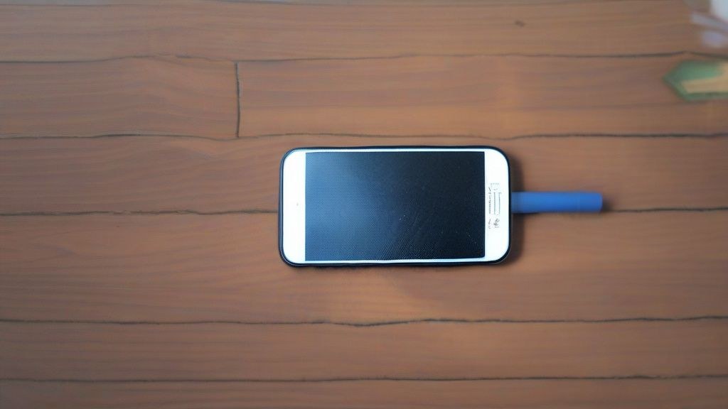 환급금 신청 양식이 놓인 테이블 위에 놓인 볼펜과 계산기. 배경에는 한국 가정집의 거실이 보인다.