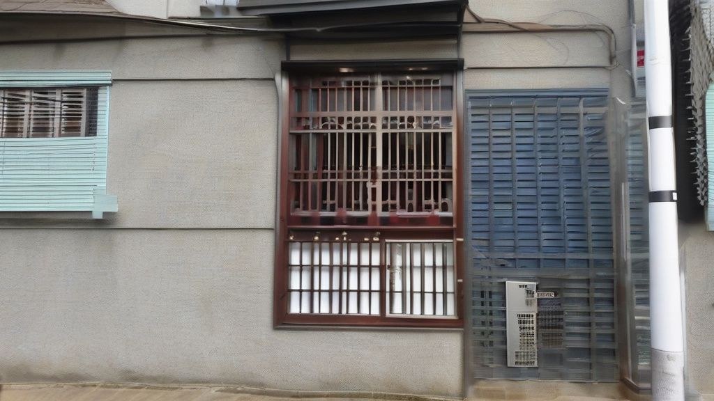 한국인 30대 남성이 깔끔하게 정리된 책상 앞에서 노트북으로 작업하며 미소 짓고 있는 모습