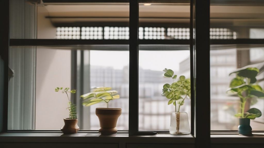 업무용 책상 위에 놓인 스마트폰을 뒤집어 놓은 모습