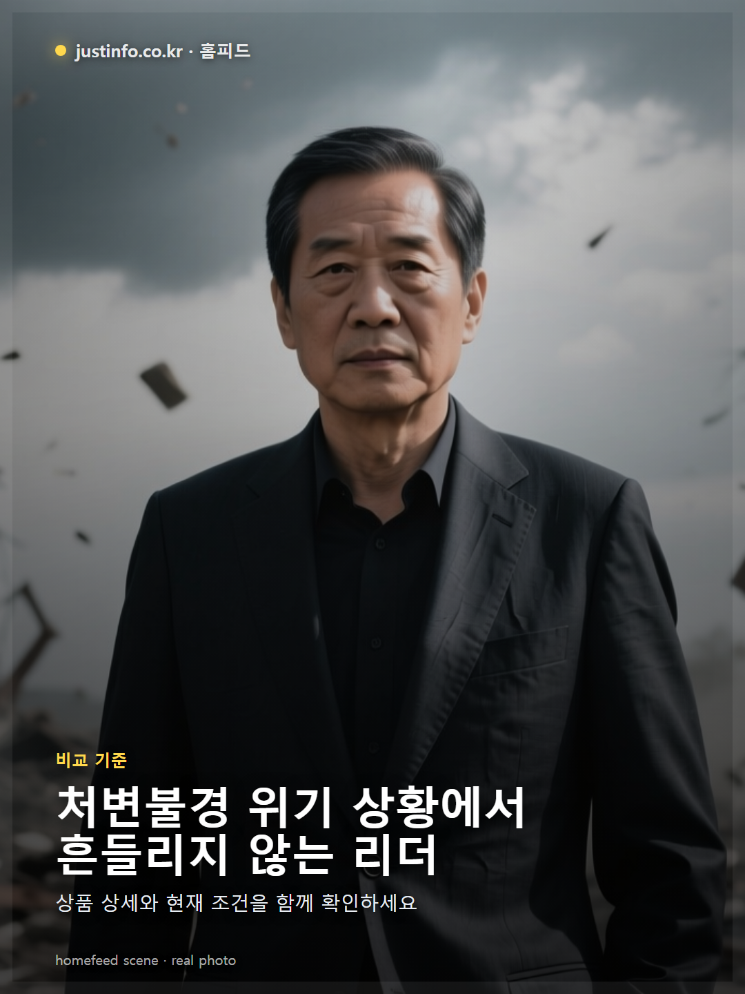 처변불경 뜻 - 위기 상황에서 흔들리지 않는 리더